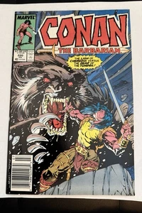 Conan the Barbarian #220 Newsstand - 1970 series Marvel comics VF - Picture 1 of 2