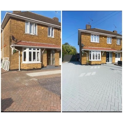 SUPERCOAT Block paving coating - concrete imprinted - drive way - heavy duty easy apply