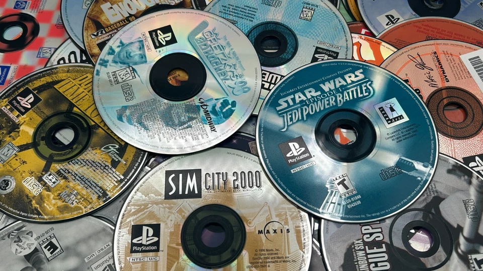 Loose PS1 Games: Buy 3 & Get 1 FREE! - Image 1 of 1