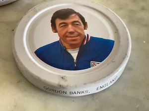 Gordon Banks England Cadbury Schweppes Marmeladenglas Deckel 70er Fußball Memorabilia - Bild 1 von 3