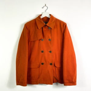Burberry Jacke Gr.40 Damen Orange Cabanjacke Doppelreiher - Bild 1 von 7
