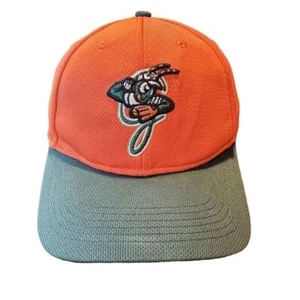 Greensboro Grasshoppers Strapback Hat Baseball Cap Minor League MLB Orange Green - Picture 1 of 7