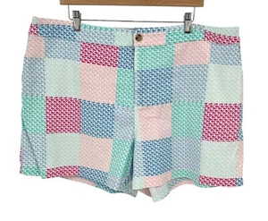 Pantalones Cortos Chinos Vineyard Vines Target Estampado de Retazos de Ballenas Talla 18W Informales - Imagen 1 de 12
