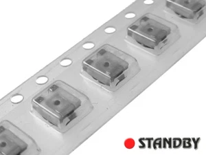 10pcs 1kΩ, 4mm Square, SMD Chip Potentiometers ST22A102AW DALE, 0,2W; 100VDC - Foto 1 di 1