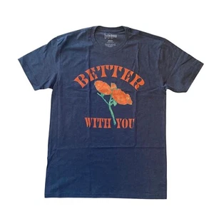 NWT LuLaRoe ROCKER T  Size Large ~ BETTER WITH YOU ~ Graphic Tee - Picture 1 of 2