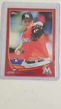 Awesome 2013 Topps Jose Fernandez US13 Red Target card nm/mint