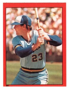 Ted Simmons - Milwaukee Brewers - (Baseball) 1982 Topps Stickers # 201 Mint - Picture 1 of 1