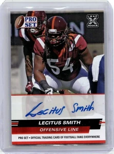 2022 Leaf Pro Set Draft Prospects Auto #PSALS1 Lecitus Smith - Picture 1 of 2