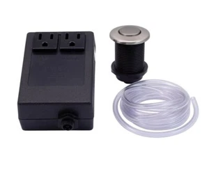Mountain Plumbing Round Garbage Disposal Air Switch MT951/PN-Polished Nickel-New - Picture 1 of 6