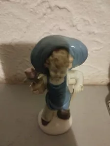 Vintage Carl Scheidig 'Boy with Spade And Plant Porcelain Figure - Picture 1 of 7