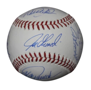 2009 New York Yankees Team Signed World Series Baseball 9 Sigs Steiner 33940 - Picture 1 of 6