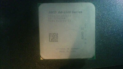 AMD A6-3600 2.1 GHz Quad Core CPU Socket FM1 (AD3600OJZ43GX) Untested - Image 1 of 2