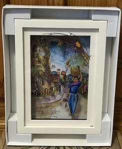 Quadro 3D Jean Pierre Weill su vetro "Ruth" vitreografia nuovo con scatola firmato - Foto 1 di 7