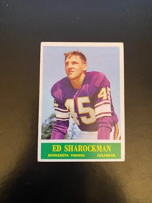 1964 PHILADELPHIA FOOTBALL #108 ED SHAROCKMAN!! $1 SHIPPING!! - Image 1 of 2