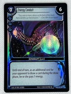 Wars TCG CCG Incursion 2004 Entschlüsselung Energieleitung Folie selten 1 RF 18 - Bild 1 von 3