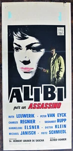 ORIGINAL ALIBI POSTER FÜR EINEN MÖRDER 63 Ein Alibi Zerbricht - Bild 1 von 1
