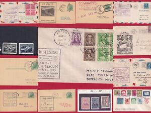 Daw Airmail USA Magnificent Cover Collection 100+ See Description