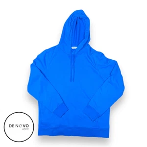 DSG Men's Pullover Hoodie Cotton Blend Sweatshirt Size Medium Blue - Picture 1 of 7
