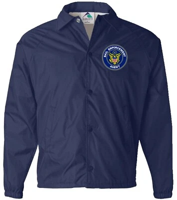 Bail Enforcement Embroidered Jacket / Windbreaker #169-J - Image 1 of 4