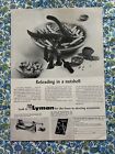 Vintage 1964 Lyman 310 Reloading Tool Print Ad “Reloading In A Nutshell”