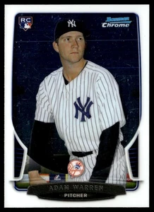 2013 Bowman Chrome Adam Warren Rookie New York Yankees #81 - Picture 1 of 2