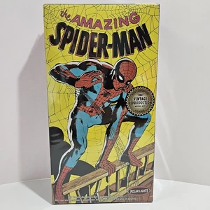 NIB The Amazing Spider-Man 1/8 Scale Model Kit Polar Lights 2003 discontinued - Picture 1 of 13