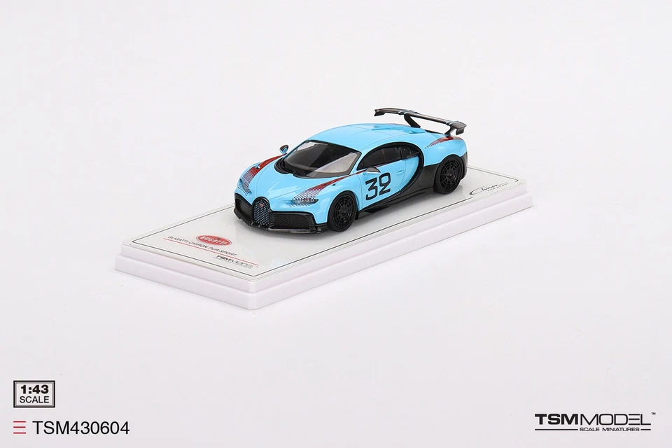 TSM MODEL BUGATTI Chiron Pur Sport Gran Premio 1/43 TSM430604D
