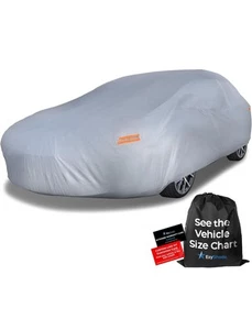 10-Layer Car Cover Waterproof All Weather. See Vehicle Size-Chart for Accurate F - Picture 1 of 4