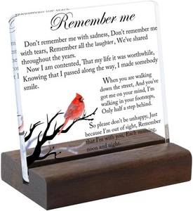 Sympathy Gifts, Cardinal Gift, Memorial Gifts for Loss of Colour02 - Picture 1 of 6