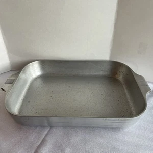 MAGNALITE GHC 15 1/2" x 9 3/4" x 2" Aluminum Roast & Bake Casserole Pan USA - Picture 1 of 6