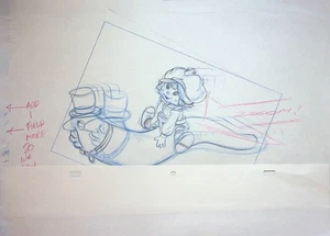 Strawberry Shortcake & the Baby Without a Name ORIGINAL Production Pencil  - Picture 1 of 2