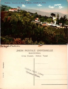 Portugal, Madeira. Caminho de Ferro do Monte. Estacao do Monie. - Imagen 1 de 1