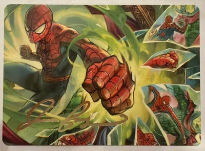 Kapow! Art Card (Gold-Stamped Signature) Art Series: Marvel's Spider-Man Regular - Image 1 of 4