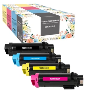 4 XXL Toner für Xerox 6510 Workcentre 6515n 6515dni 6515dnm Phaser 6510n 6510dn - Bild 1 von 1