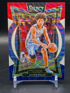 2024-25 Panini Select  Jaylen Wells Rookie Tri Color Prizm #79 - Picture 1 of 2