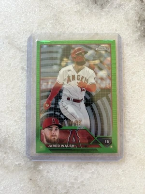 2023 Topps Chrome - Jared Walsh #89 Green Wave Refractor /99 - Image 1 of 2