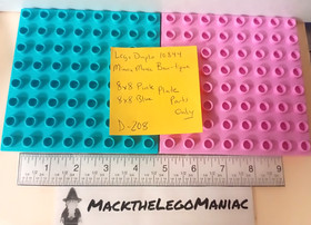 Lego Duplo 10844 Minnie Mouse Bow-tique 2 8x8 Blue Pink Plate Parts Only