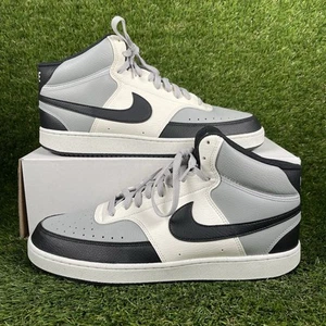 Nike Court Vision Next Nature Mid Shoes Mens 13 Smoke Grey Sail DN3577-002 - Picture 1 of 6