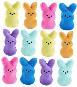 12PCS Cute Bunny Plush Toys,Easter Basket Stuffers Toys for Kids,Bunny Stuffed - Picture 1 of 7