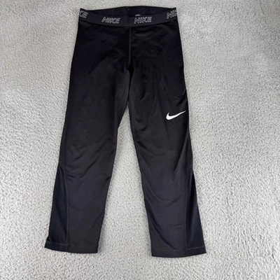 Nike Dri-Fit Compression Pants Mens Medium Black Athletic Leggings 889596-011 - Image 1 of 4