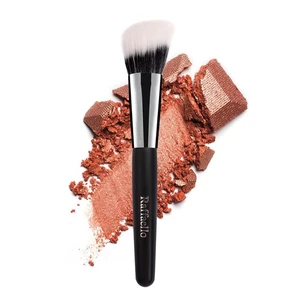 Raffaello Duo Fiber Angled Blush Make-up Pinsel Dichte Borsten Vegan Neu - Bild 1 von 5