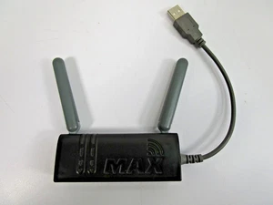 Adattatore di rete MAX Wireless N Xbox 360 sistema di gioco doppia antenna AS159 AS161 - Foto 1 di 2