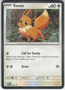 Eevee - 200 (Cosmos Holo) Promo SV: Scarlet & Violet Promo Karten SVP 200 LP-NM - Bild 1 von 2