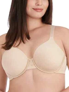 Vanity Fair Beauty Back Smoothing Full-Figure Contour Bra Women's 42DDD Beige - Picture 1 of 13