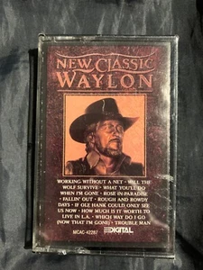 WAYLON JENNINGS NEW CLASSIC WAYLON sealed cassette - Picture 1 of 2