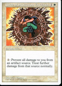 MAGIC THE GATHERING 5TH EDITION WHITE C.O.P ARTIFACTS - Picture 1 of 1