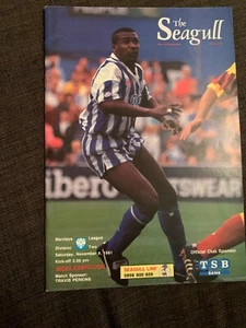 1991 Brighton And Hove Albion V Middlesbrough Football Programme - Picture 1 of 2