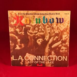 RAINBOW L.A. Connection 1978 UK 7" vinyl single EXCELLENT CONDITION original 45