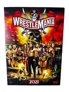 WWE: WrestleMania 37 (2021) 3-Disc Set w Slipcover -Sealed WWE Back In Bizness - Picture 1 of 2