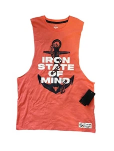 Under Armour Project Rock UA Iron State of Mind Muscle Tank Shirt Men's Medium - Foto 1 di 6